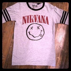 Nirvana Smiley Women’s Tee Brand New